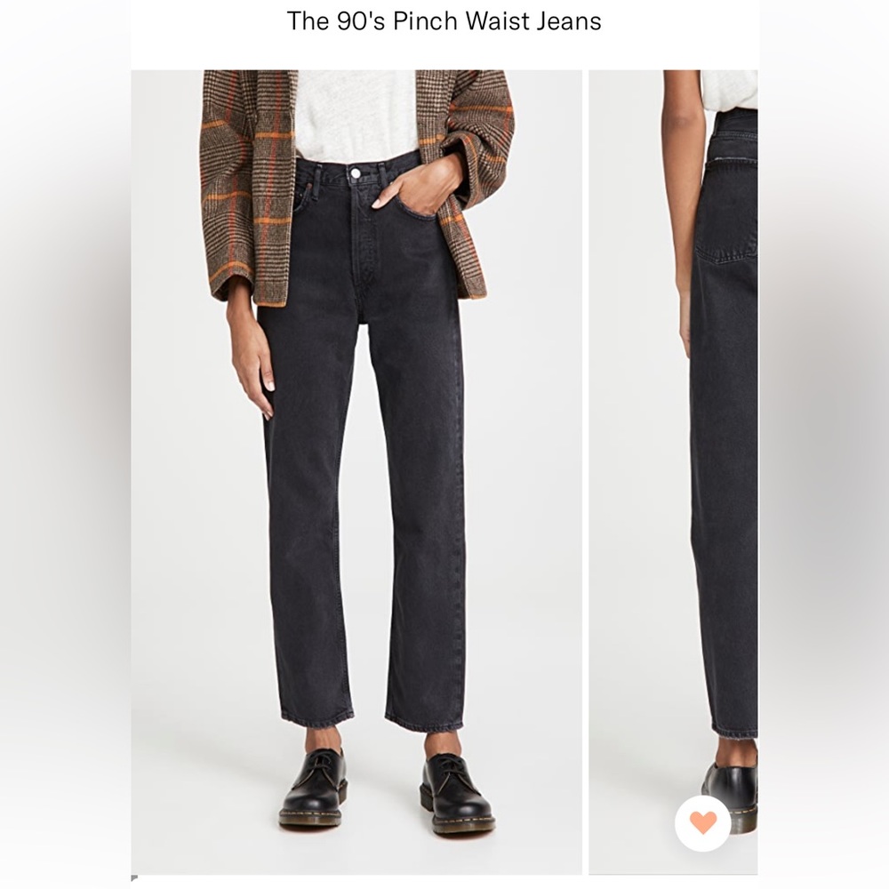 Agolde 90s pinch waist jeans